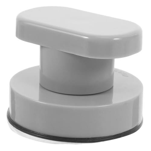 Homoyoyo Starker Saugnapf Türgriff mit Rutschfester Oberfläche Selbstklebend für Badezimmer Glastüren Schränke und Toilettendeckel Einfache Montage ohne Bohren Modernes Design Vielseitig von Homoyoyo