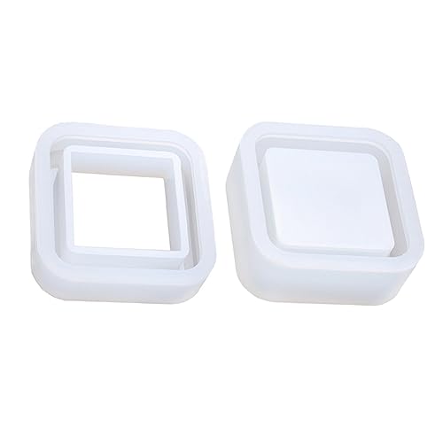 Homoyoyo Teiliges DIY Silikonform Stapelbarer Rahmen Silikonform für Pflanzentopf Sukkulentenhalter Abnehmbar und Individuell Gestaltbar für Epoxidharz und Kreativprojekte von Homoyoyo