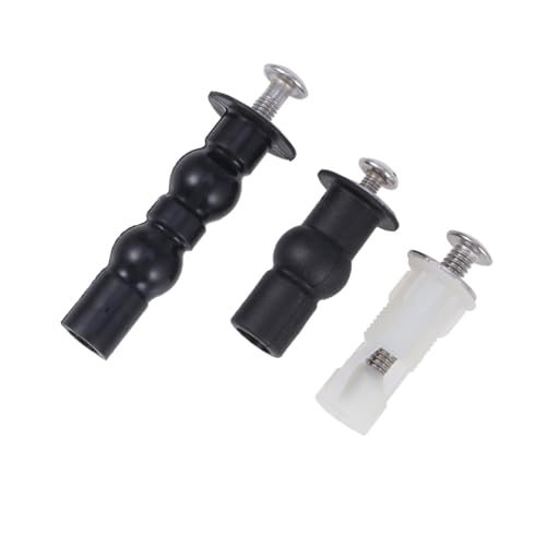 Homoyoyo Toilettensitz Befestigungsschrauben Gummi Nylon Edelstahl Ersatz Wc Deckel Schrauben mit Unterlegscheiben für Standard Wc Sitz von Homoyoyo