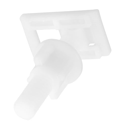Homoyoyo Toilettensitz Schrauben aus Kunststoff Rostfreie Wc sitz Befestigung Ersatz Montageschrauben für Toilettendeckel Praktisches Toilettensitz Reparatur Zubehör von Homoyoyo