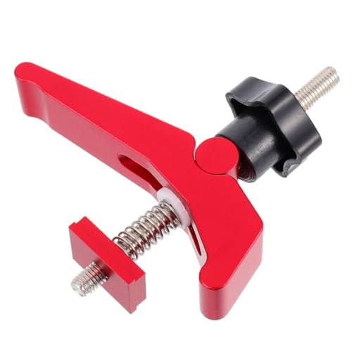 Homoyoyo Track Hold down Clamp Aluminiumlegierung Holzwerkzeug Rutschfest Rot Für Arbeitstisch Heimwerker Holzverarbeitung Homoyoyo Track Hold down Clamp Aluminiumlegierung Holzwerkzeug Rutschfest Rot Für Arbeitstisch Heimwerker Holzverarbeitung von Homoyoyo