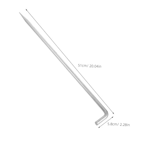 Homoyoyo Tragbarer Erdungsstab Galvanisierter Robuste Metallkonstruktion für Elektrisches Erdungssystem Schnelle Montage Sicherer Blitzschutz Vielseitig für Außenbereich und Zaun erdung von Homoyoyo
