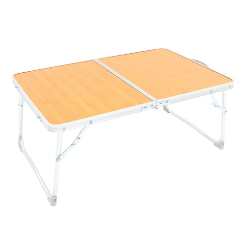 Homoyoyo Tragbarer Faltbarer Campingtisch aus Aluminiumlegierung Kleiner Stabiler Beistelltisch mit Verstärkten Beinen Vielseitiger Betttisch für Haushalt Outdoor Laptop und Picknick Homoyoyo Tragbarer Faltbarer Campingtisch aus Aluminiumlegierung Kleiner Stabiler Beistelltisch mit Verstärkten Beinen Vielseitiger Betttisch für Haushalt Outdoor Laptop und Picknick von Homoyoyo