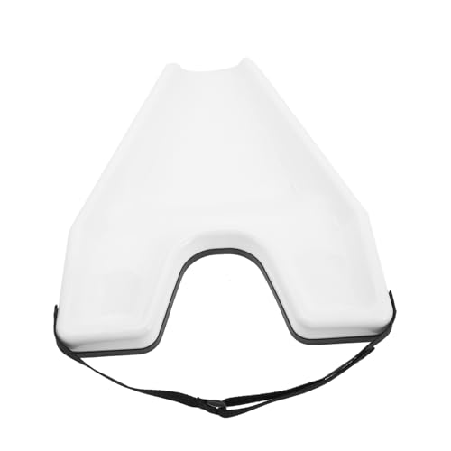 Homoyoyo Tragbares Haarwaschbecken aus Robustem Kunststoff Ergonomisches Salon Shampoo Tablett mit Nackenstütze für Zuhause und Bettlägerige Patienten Komfortables Wasserdichtes von Homoyoyo