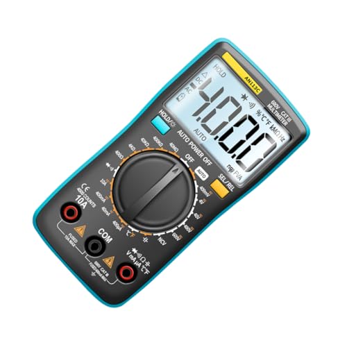 Homoyoyo Tragbares Mehrzweck-multimeter Automatische Bereichswahl Einfach Zu Bedienendes Digitales An113c-großbilddisplay von Homoyoyo