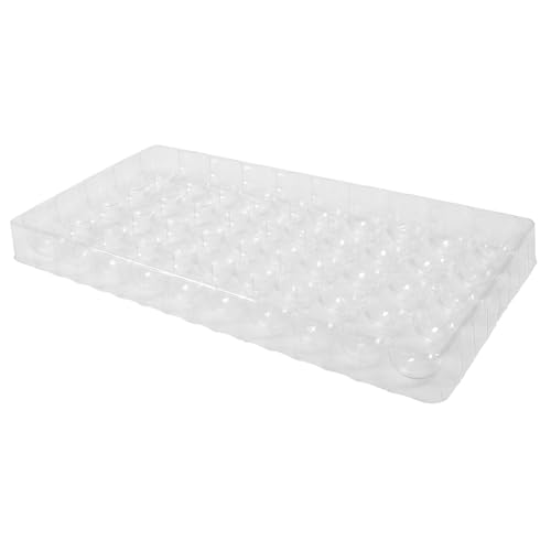Homoyoyo Transparente Aufbewahrungsbox für Nummernkugeln Langlebig und Leicht Großer Stauraum für Pingpong für Tombola und Raffle Ball Organizer von Homoyoyo