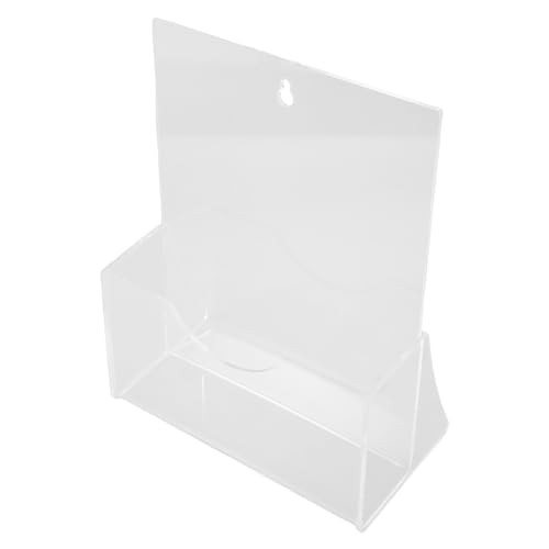 Homoyoyo Transparenter Acryl Broschürenhalter Multifunktionaler Magazinständer Dokumentenhalter für Büro Zuhause Einzelhandel Moderner Prospektständer aus Klarem Acryl Homoyoyo Transparenter Acryl Broschürenhalter Multifunktionaler Magazinständer Dokumentenhalter für Büro Zuhause Einzelhandel Moderner Prospektständer aus Klarem Acryl von Homoyoyo