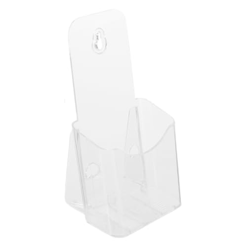 Homoyoyo Acryl Dokumentenhalter Transparentes Datei-Display Für Broschüren Und Magazine Praktischer Schreibtisch-Organizer Für Büro Und Zuhause von Homoyoyo