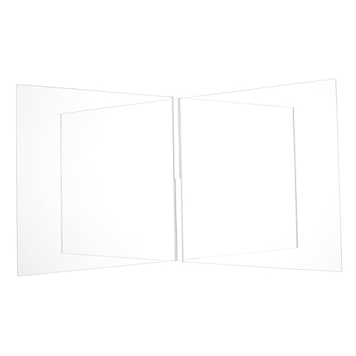 Homoyoyo Transparenter Buchständer für Zeitschriften und Prospekte Multifunktionales Regal für Zuhause Büro und Bibliothek Exquisites Design und Hohe Stabilität von Homoyoyo