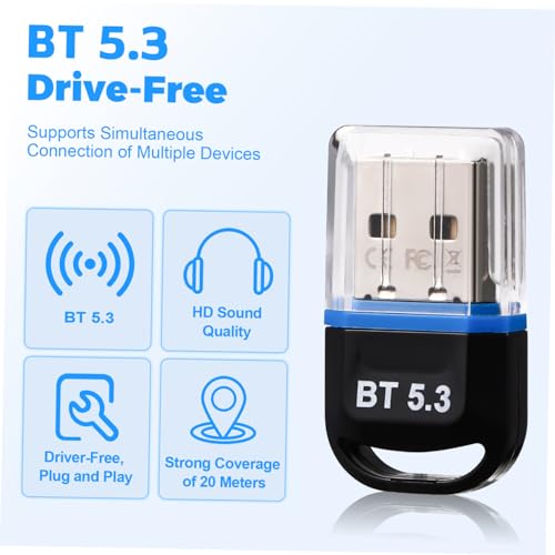 Homoyoyo USB Audio Adapter Receiver Transmitter Für Pc Laptop Und Stereoanlagen Drahtloser Audio Adapter Mit Einfacher Bedienung Und Stabiler Verbindung Homoyoyo USB Audio Adapter Receiver Transmitter Für Pc Laptop Und Stereoanlagen Drahtloser Audio Adapter Mit Einfacher Bedienung Und Stabiler Verbindung von Homoyoyo