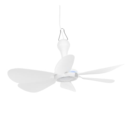 Homoyoyo USB Deckenventilator für Zelte und Schlafsäle Leiser Campingventilator mit USB Stromversorgung für Outdoor Aktivitäten und Heiße Tage von Homoyoyo