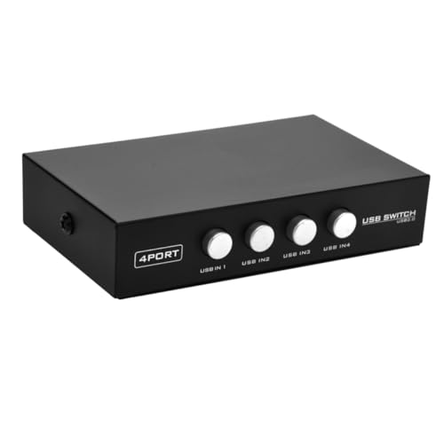Homoyoyo USB Drucker sharing Switch mit Einzeltasten Steuerung für PC Scanner Tastatur Kompatibel für Schnelles USB geräte Teilen Schwarz Kompakte Zufällige Farbe Zufällige Farbe Homoyoyo USB Drucker sharing Switch mit Einzeltasten Steuerung für PC Scanner Tastatur Kompatibel für Schnelles USB geräte Teilen Schwarz Kompakte Zufällige Farbe Zufällige Farbe von Homoyoyo