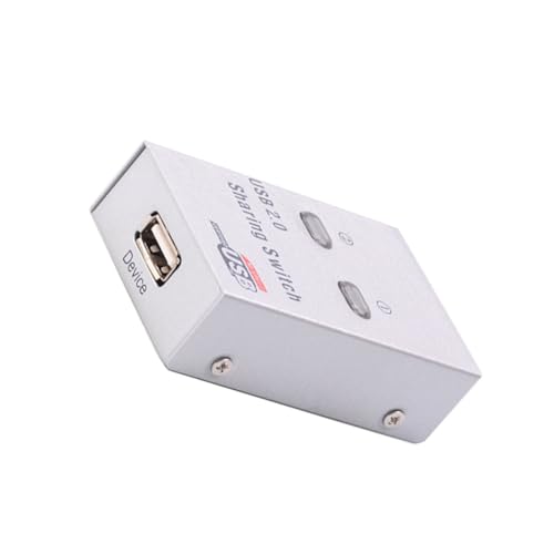 Homoyoyo USB Druckerfreigabeschalter Automatischer USB-selector Für Drucker Computer Ohne Kabel Scanner Büroanwendungen Platzsparend Und Langlebig von Homoyoyo
