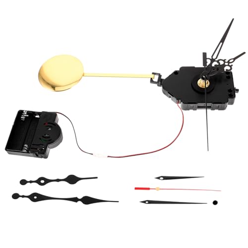 Homoyoyo Uhrwerk Ersatzset mit und Zeigern Langlebiges Metall Uhrwerk Mechanismus für Wanduhr DIY Reparatur Musikbox Gong Geeignet für Pendeluhr und Basteluhren Homoyoyo Uhrwerk Ersatzset mit und Zeigern Langlebiges Metall Uhrwerk Mechanismus für Wanduhr DIY Reparatur Musikbox Gong Geeignet für Pendeluhr und Basteluhren von Homoyoyo