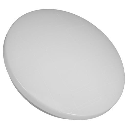 Homoyoyo Ultra Dünner Runder Lampenschirm Ersatz mit Basis Blendfrei Augenschonend Kompakt für Deckenlampen Geeignet für Wohnzimmer Schlafzimmer Balkon Lampenschirm Basis von Homoyoyo