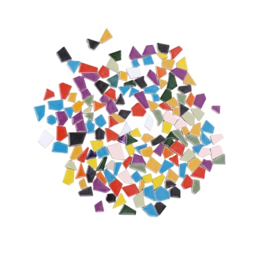 Homoyoyo Unregelmäßige Mosaiksteine Kristallglas DIY Stein Keramik Fragmente für Kreative Heimdekoration Bastelset Geeignet für Bilderrahmen Blumentöpfe Tassen Homoyoyo Unregelmäßige Mosaiksteine Kristallglas DIY Stein Keramik Fragmente für Kreative Heimdekoration Bastelset Geeignet für Bilderrahmen Blumentöpfe Tassen von Homoyoyo