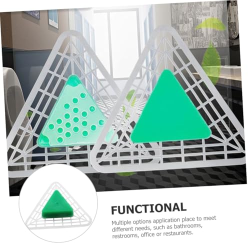 Homoyoyo Urinalsieb Dreieckiger Urinal duftstein mit Geruchsneutralisierer Spritzschutz Filterpads für Badezimmer Herrenurinale Frische und Angenehmer Duft Einfache Anwendung Vielseitig Homoyoyo Urinalsieb Dreieckiger Urinal duftstein mit Geruchsneutralisierer Spritzschutz Filterpads für Badezimmer Herrenurinale Frische und Angenehmer Duft Einfache Anwendung Vielseitig von Homoyoyo