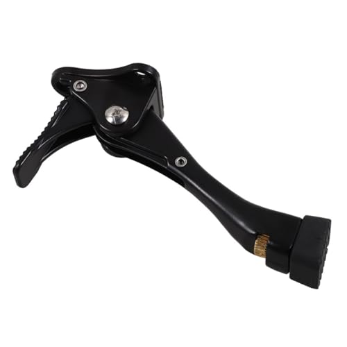Homoyoyo Verstellbarer Kickdown Türstopper aus Robustem Zinklegierung Metall mit Rutschfester Gummispitze und Integriertem Bremsmechanismus Fußpedalbedienung für Einfache Befestigung und Homoyoyo Verstellbarer Kickdown Türstopper aus Robustem Zinklegierung Metall mit Rutschfester Gummispitze und Integriertem Bremsmechanismus Fußpedalbedienung für Einfache Befestigung und von Homoyoyo