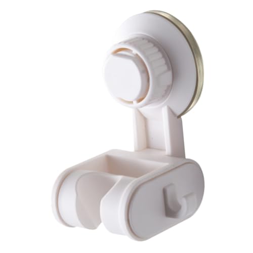 Homoyoyo Verstellbarer Saugnapf Duschkopfhalterung ohne Bohren Abnehmbarer Handbrausehalter für Glatte Flächen Wie Fliesen und Stabile Universalhalterung für Einfache Höhenanpassung im Bad von Homoyoyo