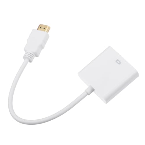 Homoyoyo Vga Adapterkabel Video Converter mit Gehäuse Schnellem Plug Play Kompatibel für Computer Laptop Monitor Effizienter Signalwandler Verschleißfest und Robust von Homoyoyo