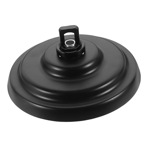 Homoyoyo Vintage Deckenleuchten Aufhängung Schwarz Pendelleuchte Baldachin Metallplatte Robust für Wohnzimmer Restaurant Foyer Bar Geeignet von Homoyoyo