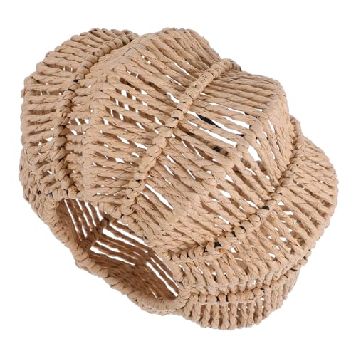 Homoyoyo Vintage Handgewebter Lampenschirm Papierseil für Fassungen Rustikaler Stil für Deckenleuchten und Wandleuchten Warmes Licht für Zuhause Homoyoyo Vintage Handgewebter Lampenschirm Papierseil für Fassungen Rustikaler Stil für Deckenleuchten und Wandleuchten Warmes Licht für Zuhause von Homoyoyo