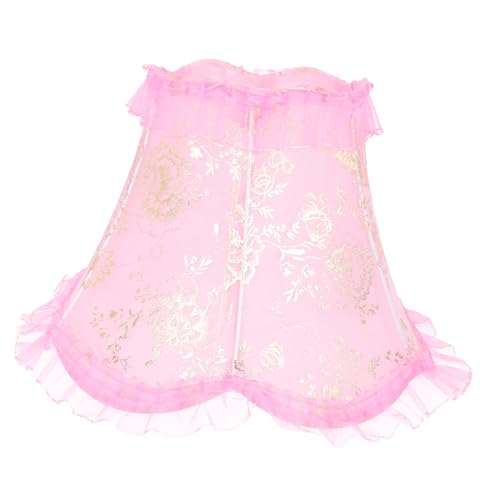 Homoyoyo Vintage Lampenschirm aus Spitze und Perlen Stoff Lampenschirm für Schreibtischlampe mit Fassung Eleganter Lichtschutz für Wohnzimmer Schlafzimmer Hotel und Büro Homoyoyo Vintage Lampenschirm aus Spitze und Perlen Stoff Lampenschirm für Schreibtischlampe mit Fassung Eleganter Lichtschutz für Wohnzimmer Schlafzimmer Hotel und Büro von Homoyoyo