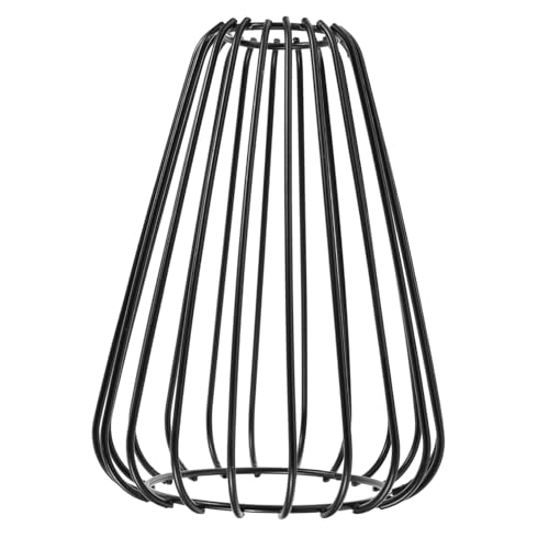 Homoyoyo Vintage Metall Lampenschirm Tropfenform Dekorativer Eisendraht Lampenschirm für Deckenlampen Wandlampen und Stehlampen Einfache Montage Warmes Licht für Wohnzimmer Schlafzimmer von Homoyoyo