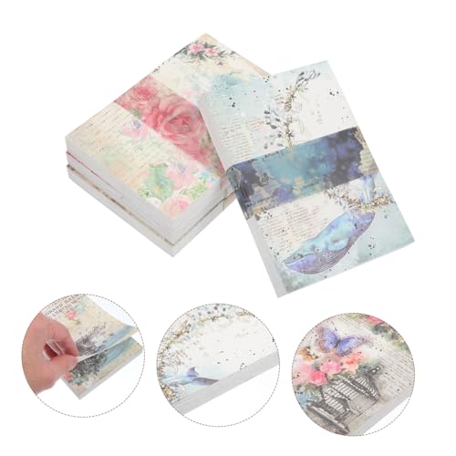 Homoyoyo Vintage Scrapbook Papier mit Dekorativen Mustern Doppelseitig Vielseitig Verwendbar für Hand Account Geschenkverpackung DIY Karten Alben Notizbuch und Bastelprojekte Homoyoyo Vintage Scrapbook Papier mit Dekorativen Mustern Doppelseitig Vielseitig Verwendbar für Hand Account Geschenkverpackung DIY Karten Alben Notizbuch und Bastelprojekte von Homoyoyo