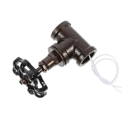 Homoyoyo Vintage Steampunk Absperrventil Tischlampe mit Kabel Installieren aus Hochwertigem Retro Rohrleitungslichtschalter Langlebig und Praktisch für Heimbeleuchtung Homoyoyo Vintage Steampunk Absperrventil Tischlampe mit Kabel Installieren aus Hochwertigem Retro Rohrleitungslichtschalter Langlebig und Praktisch für Heimbeleuchtung von Homoyoyo