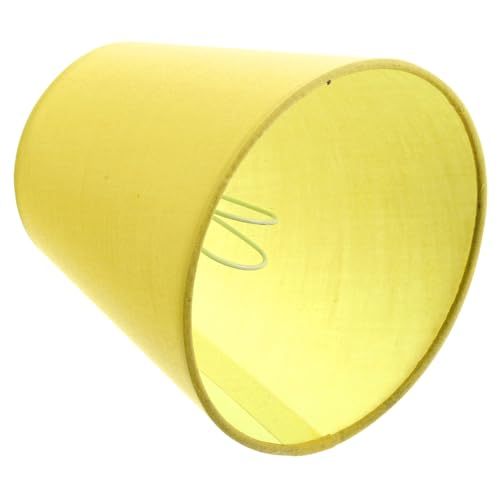Homoyoyo Vintage Stoff Lampenschirm Clip Kleiner Lampenschirm Ersatz für Tischlampe Stehlampe Wandlampe Einfach zu Installierender Innenlichtschatten für Schlafzimmer Wohnzimmer von Homoyoyo