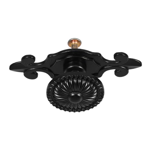 Homoyoyo Vintage Zinklegierung Schrankgriff Robuster Retro Möbelgriff für Schubladen Kommoden Kleiderschränke Einfache Montage Rundes Einloch Design für Küchenschränke und Wohnmöbel von Homoyoyo