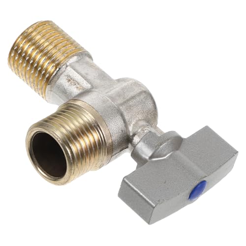 Homoyoyo Vollkupfer Kugelhahn Absperrventil für Warmwasserbereiter Haushaltsrohrleitung Triangelventil Einfach Bedienbar Zuverlässig Sicher für Dusche Waschbecken Spülmaschine von Homoyoyo