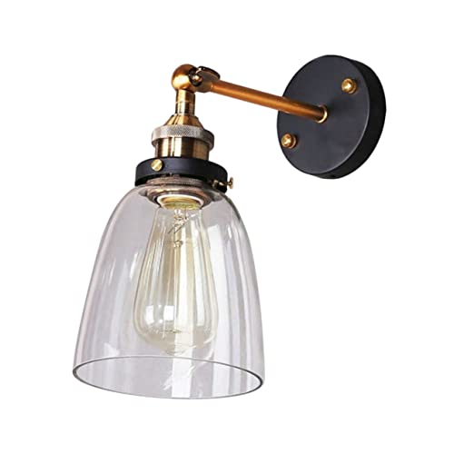 Homoyoyo Wandlampe Leuchte Balkonbeleuchtung Eingangslicht Außenterrassenbeleuchtung dekorative Lampe industrielle Wandbeleuchtung Außenwandlaterne Bauernhaus Schminktischlampe Glas Homoyoyo Wandlampe Leuchte Balkonbeleuchtung Eingangslicht Außenterrassenbeleuchtung dekorative Lampe industrielle Wandbeleuchtung Außenwandlaterne Bauernhaus Schminktischlampe Glas von Homoyoyo