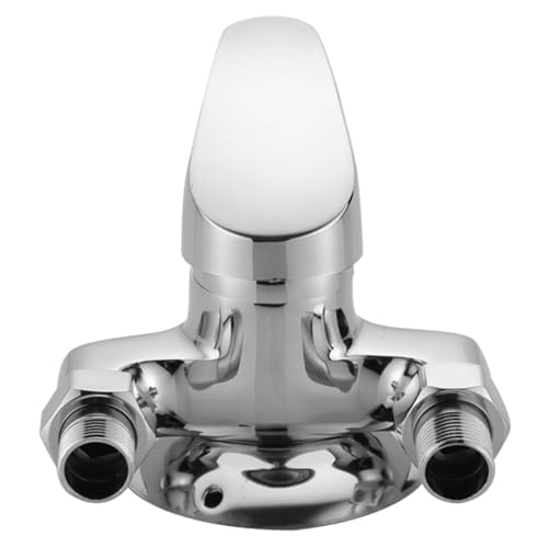 Homoyoyo Wandmontierter Dusch wasserverteiler Wasserhahn mit Einstellbarer Temperaturregelung Platzsparend Einfache Bedienung für Badezimmerarmaturen Effiziente Trennung von Warm Homoyoyo Wandmontierter Dusch wasserverteiler Wasserhahn mit Einstellbarer Temperaturregelung Platzsparend Einfache Bedienung für Badezimmerarmaturen Effiziente Trennung von Warm von Homoyoyo