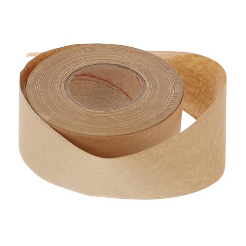 Homoyoyo Wasseraktiviertes Kraftpapier packband Umweltfreundliches Beschreibbares Reißfestes Verpackungsband zum Versiegeln von Paketen und DIY geschenkverpackungen Homoyoyo Wasseraktiviertes Kraftpapier packband Umweltfreundliches Beschreibbares Reißfestes Verpackungsband zum Versiegeln von Paketen und DIY geschenkverpackungen von Homoyoyo