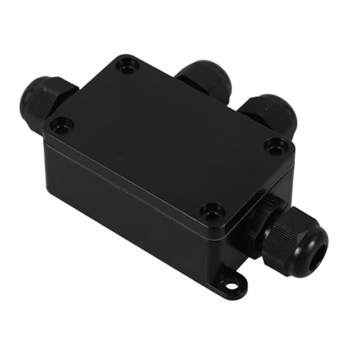 Homoyoyo Wasserdichte Kunststoff Abzweigdose Außen Elektroverteilerbox mit Dichtung und Terminal für Garten und Außenbereich Robuste Outdoor Verteilerdose für Sichere Kabelverbindung Homoyoyo Wasserdichte Kunststoff Abzweigdose Außen Elektroverteilerbox mit Dichtung und Terminal für Garten und Außenbereich Robuste Outdoor Verteilerdose für Sichere Kabelverbindung von Homoyoyo