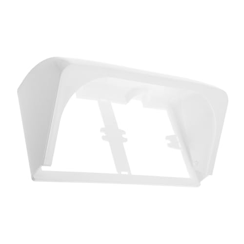 Homoyoyo Wasserdichte Steckdosenabdeckung Schutzabdeckung Außenbereich Robuster Spritzwasserschutz Kompatibel mit Outdoor ladestationen Einfache Montage Weiße Power Outlet Box von Homoyoyo