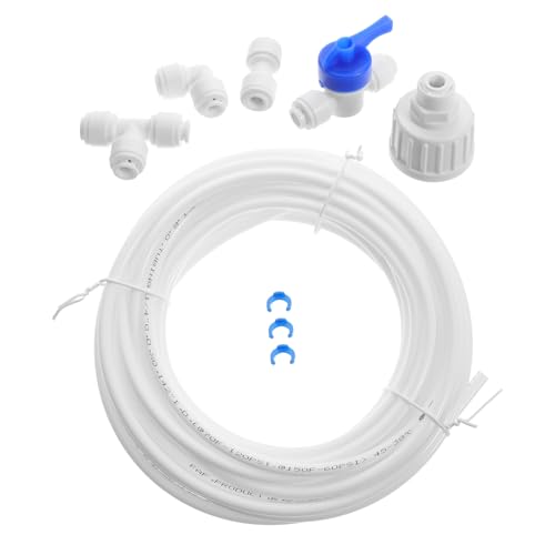 Homoyoyo Wasserfilter Schlauchset mit Schnellverbinder Flexibler Wasserschlauch für Wasserfilteranlagen Langlebig Widerstandsfähig für Haus Büro und Schule Homoyoyo Wasserfilter Schlauchset mit Schnellverbinder Flexibler Wasserschlauch für Wasserfilteranlagen Langlebig Widerstandsfähig für Haus Büro und Schule von Homoyoyo