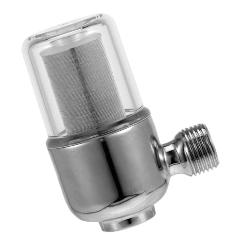 Homoyoyo Wasserfilter für Wassererhitzer Schlauch Transparentes Vorfilter Sedimentfilter Einfache Installation Kompatibel mit Gewinde Effektiver Schutz gegen Ablagerungen Küchenspüle Homoyoyo Wasserfilter für Wassererhitzer Schlauch Transparentes Vorfilter Sedimentfilter Einfache Installation Kompatibel mit Gewinde Effektiver Schutz gegen Ablagerungen Küchenspüle von Homoyoyo