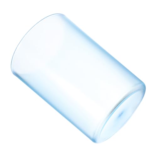 Homoyoyo Wasserglas für Badezimmer Transparenter Zahnbürstenbecher aus Robustem Vielseitig Einsetzbar Trinkbecher oder Zahnputzbecher für Erwachsene von Homoyoyo