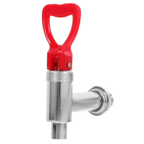 Homoyoyo Wasserhahn für Wasserkocher Hochwertiger Spenderhahn mit Griff für Sojamilch Milchtee und Heißes Wasser Hitzebeständig und Langlebig von Homoyoyo