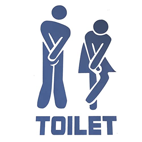 Homoyoyo Wc Ruheraum Aufkleber Familie Wandtattoos Pvc Material Waschraum von Homoyoyo