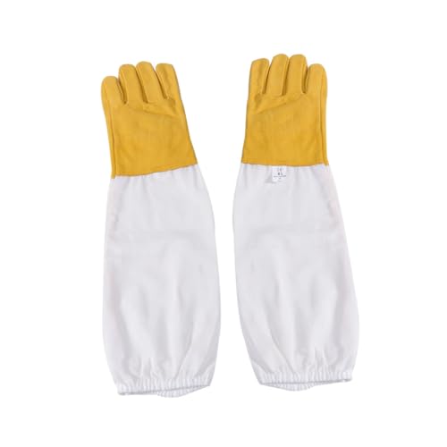 Homoyoyo Weiße Imkerhandschuhe aus Robustem Material Schützende Flexible Beekeeping Gloves für Imker Wiederverwendbar Leicht zu Reinigen Xl Geeignet für Heim Außeneinsatz Homoyoyo Weiße Imkerhandschuhe aus Robustem Material Schützende Flexible Beekeeping Gloves für Imker Wiederverwendbar Leicht zu Reinigen Xl Geeignet für Heim Außeneinsatz von Homoyoyo