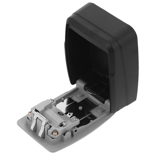 Homoyoyo Wetterfeste Metall Schlüsselbox mit Stelligem Wandmontage Robuster für Outdoor Büro Garage Vielseitiger Schlüssel Organizer Einfache Installation von Homoyoyo