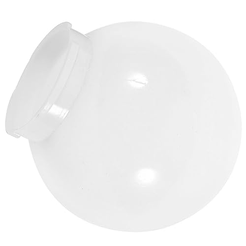 Homoyoyo Witterungsbeständiger Acryl Lampenschirm Kugelform Garten Wandlampe Ersatz Lampenabdeckung UV beständig Leichte Montage von Homoyoyo