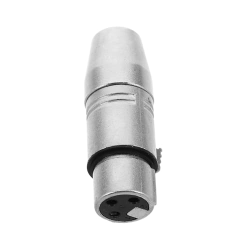 Homoyoyo Xlr zu Klinkenadapter Pin Xlr Weiblich zu Weiblich Gender Changer Audio Coupler für Mixer Recorder und Tragbares Design Hohe Audioqualität Langlebig und Vielseitig Homoyoyo Xlr zu Klinkenadapter Pin Xlr Weiblich zu Weiblich Gender Changer Audio Coupler für Mixer Recorder und Tragbares Design Hohe Audioqualität Langlebig und Vielseitig von Homoyoyo