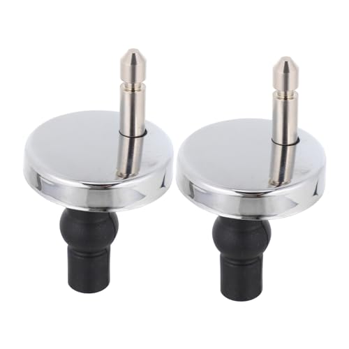 Homoyoyo Zinklegierung Wc sitz Scharniere Schnellmontage Befestigungselemente Toilettendeckel Ersatzteile Einfache Installation Langlebig Praktische Toilet Seat Accessories von Homoyoyo