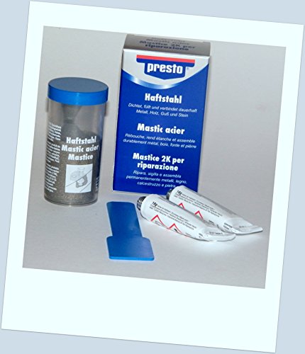 2 x Presto Haftstahl a 125 Gramm Dose von HENSITA