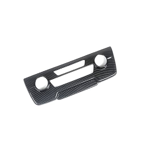 CRV ABS Mittelkonsole Innenverkleidung Leiste Armaturenbrett Klimaanlage Control Panel Dekoration für Honda CRV 2021 2020 2019 2018 2017 (Kohlefasermuster) von Homry